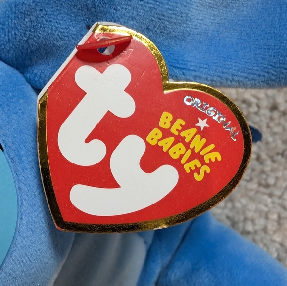 TY Beanie Baby STITCH Disney Lilo & Stitch Plush NWT 2025 Sparkle Eyes Stuffie - Picture 3 of 7